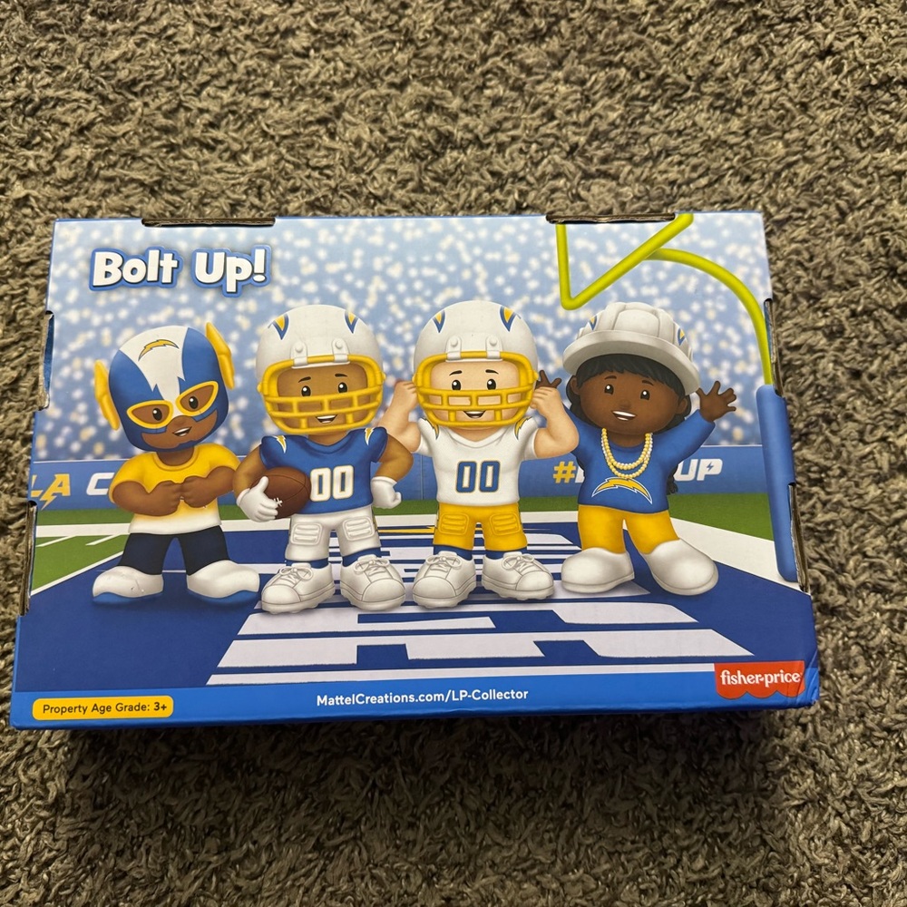 Little People Los Angeles Chargers Figurine Set - Picture 2 of 2